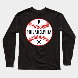Philadelphia Baseball Pennsylvania Long Sleeve T-Shirt